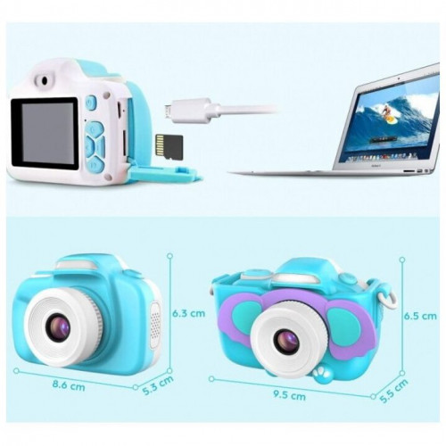 Детский фотоаппарат со вспышкой Kids Cam Elephant