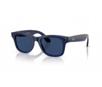 Умные очки Ray-Ban Meta (Gen 2) Wayfarer Shiny Cosmic Blue / Transitions Sapphire