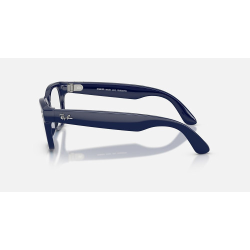 Умные очки Ray-Ban Meta (Gen 2) Wayfarer Shiny Cosmic Blue / Transitions Sapphire