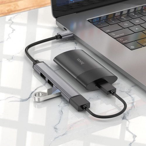 USB Хаб Hoco HB26 4в1