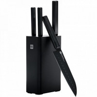Набор ножей Huo Hou Heat Cool Black Non-stick Knife Set
