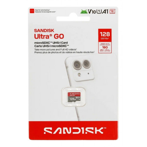 Карта памяти MicroSD SanDisk Ultra GO 128GB UHS-I