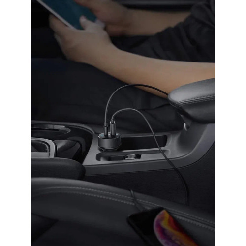 Автомобильная зарядка Anker A2720 U+C 32W