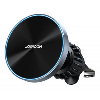 Автодержатель магнитный с беспроводной зарядкой JOYROOM JR-ZS240 Pro 15W