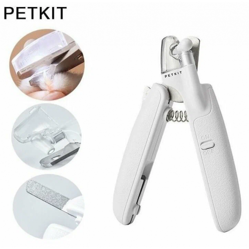 Машинка для стрижки когтей животным Xiaomi Petkit LED Nail Clippers
