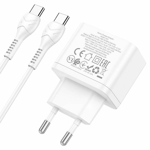 Сетевое зарядное устройство HOCO Dual USB-C N29 35W
