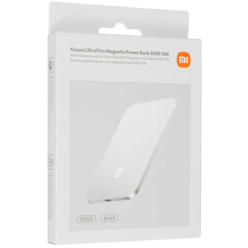 Внешний аккумулятор Xiaomi Ultra Thin Magnetic Power Bank 5000 мАч 15w