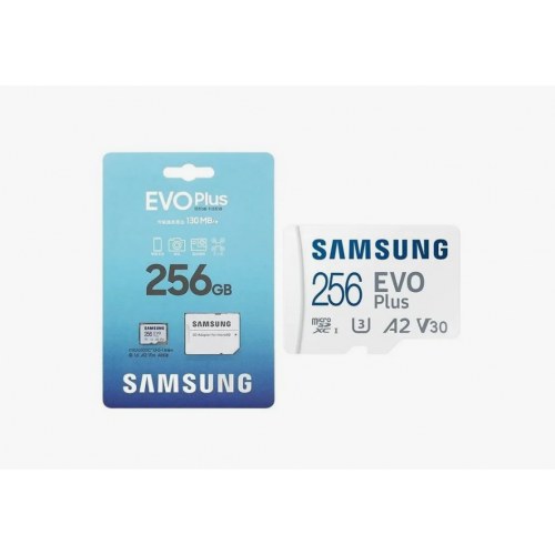 Карта памяти MicroSD Samsung  EVO Plus 256GB