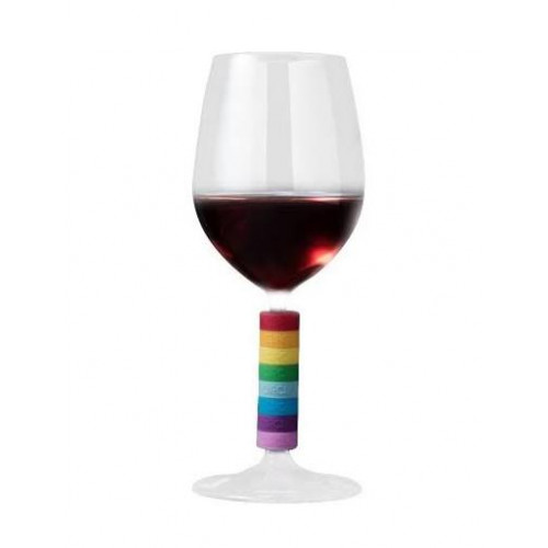 Цветные колечки для бокалов Xiaomi Circle Joy Wine Cup Identification Ring CJ-SBH01