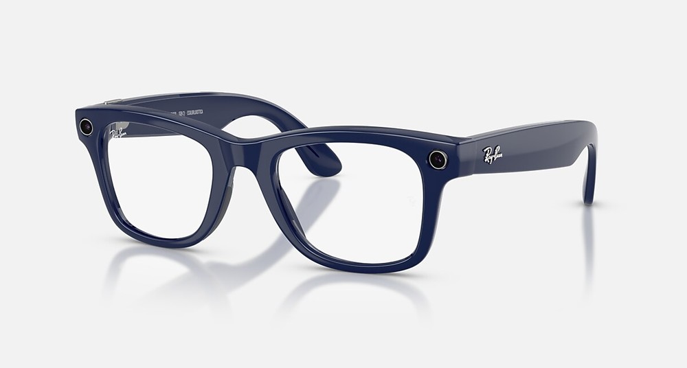 Ray-Ban Meta Gen 2 Wayfarer в оправе Shiny Cosmic Blue