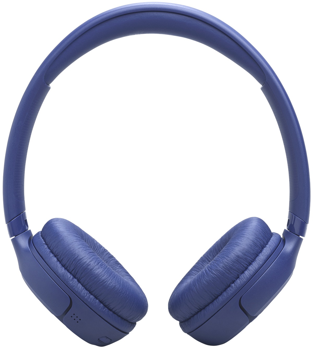 Наушники JBL Tune 530BT в синем цвете, вид спереди
