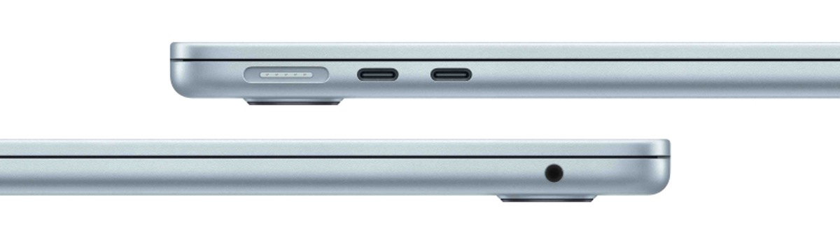 MacBook Air 13 M5 — порты ноутбука