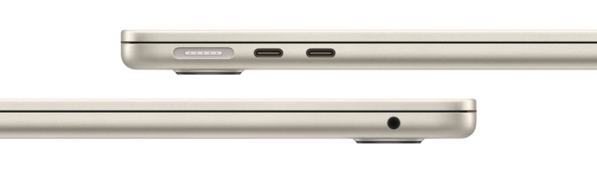 MacBook Air 13 M5 — порты ноутбука