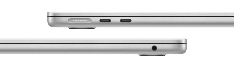 MacBook Air 15 M5 — порты ноутбука