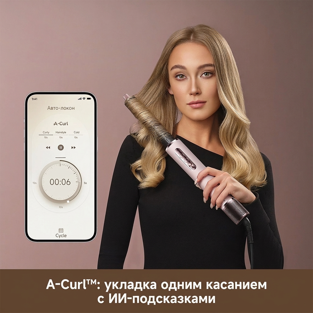 Dreame AirStyle Pro HI: укладка с ИИ-подсказками через приложение