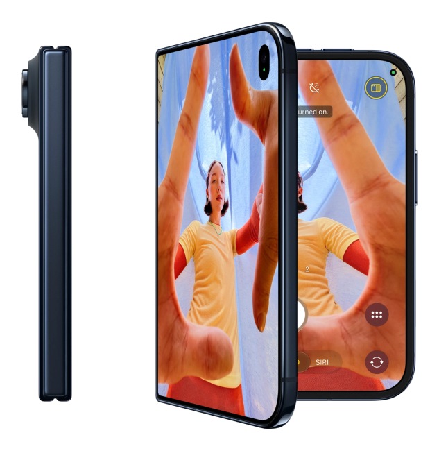iPhone Duo в раскрытом и сложенном виде