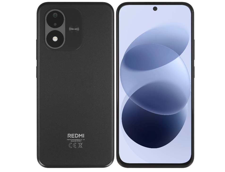 REDMI 17 в чёрном цвете: корпус и блок камер