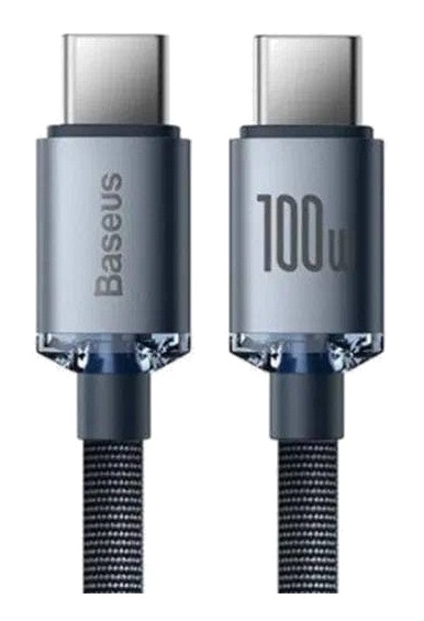 Разъёмы USB Type-C кабеля Baseus Crystal Shine 100 Вт