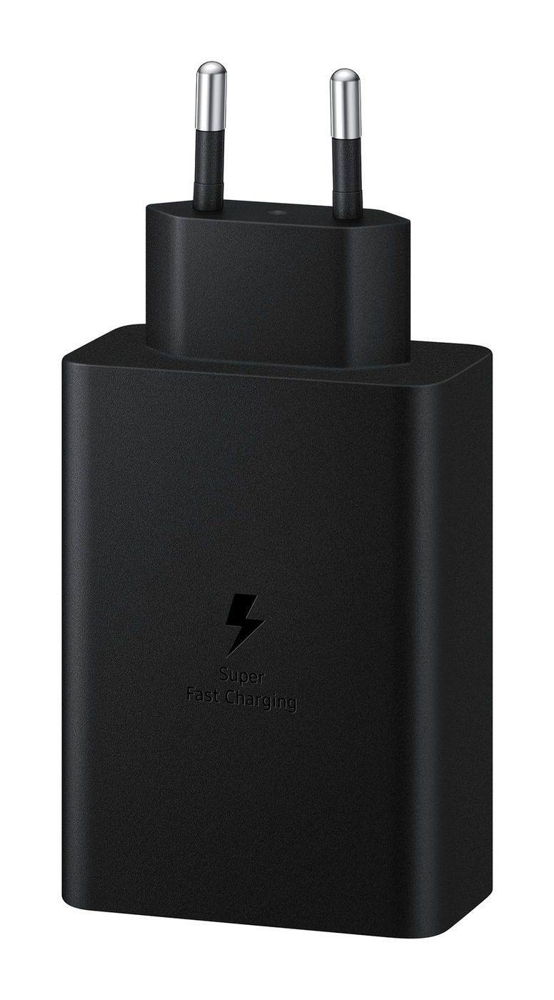 Сетевое зарядное устройство Samsung 65W PD Power Adapter Trio: вид с другой стороны