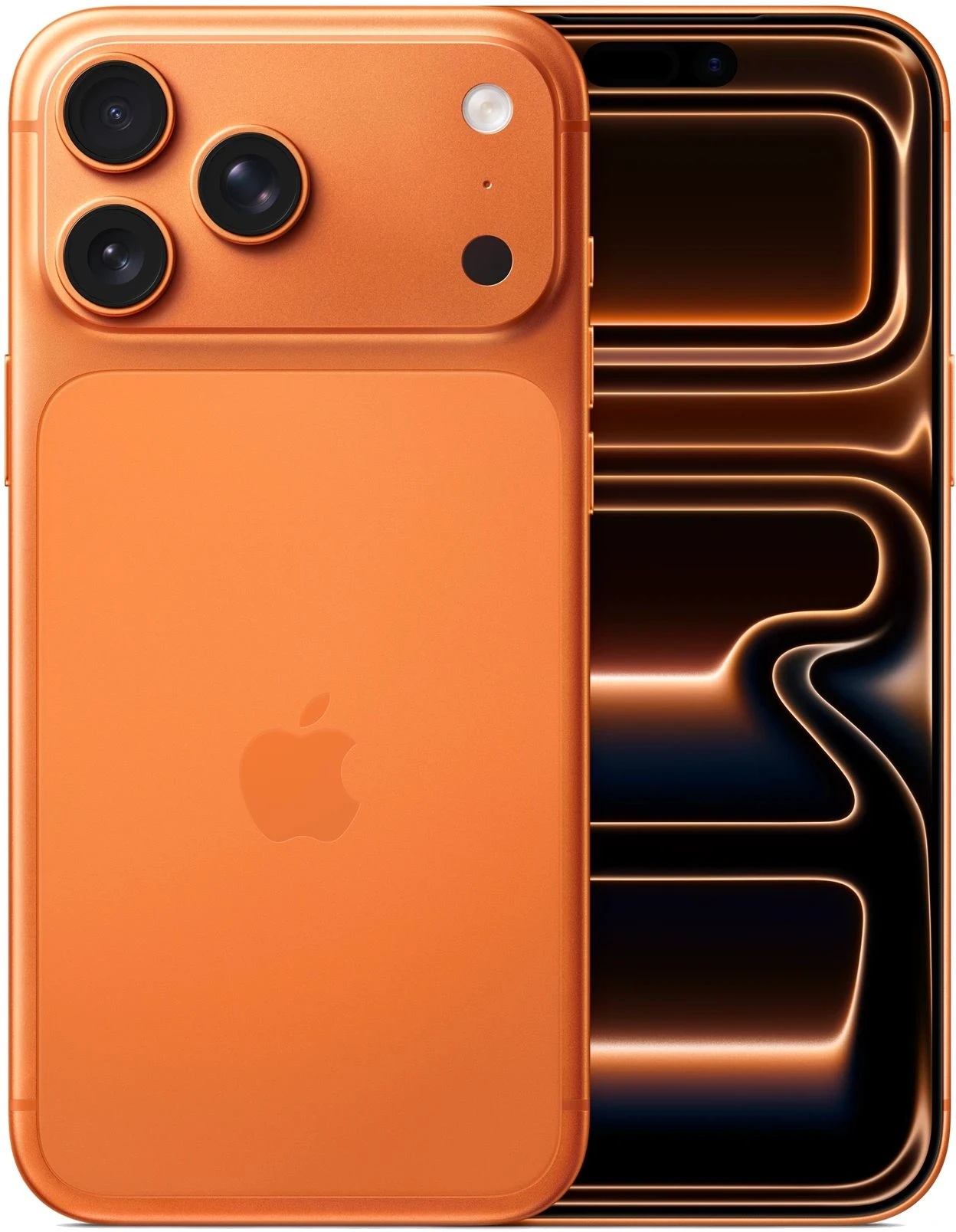 iPhone 17 Pro Max в цвете Cosmic Orange