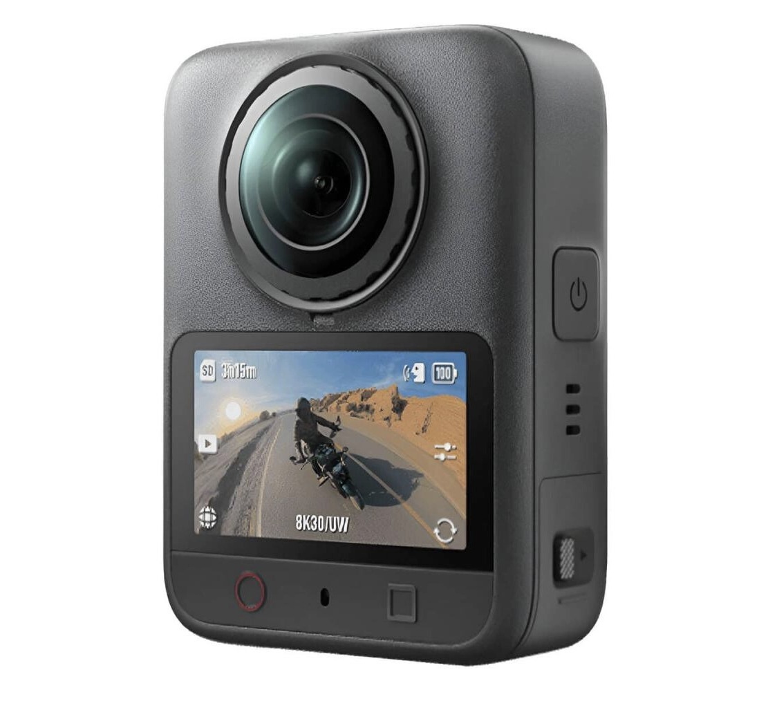 DJI Osmo 360 II: две фишай-линзы и сенсорные экраны 2″